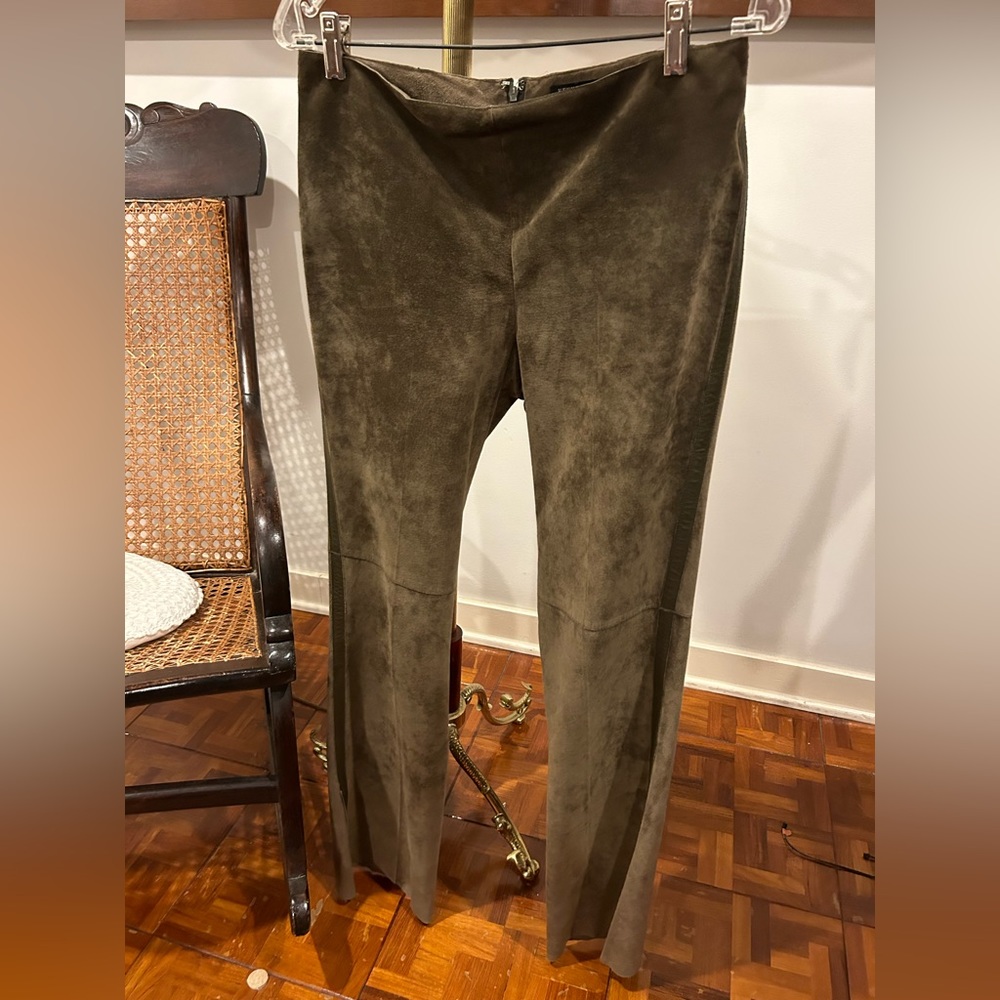 Kenneth Cole women’s suede dress pants